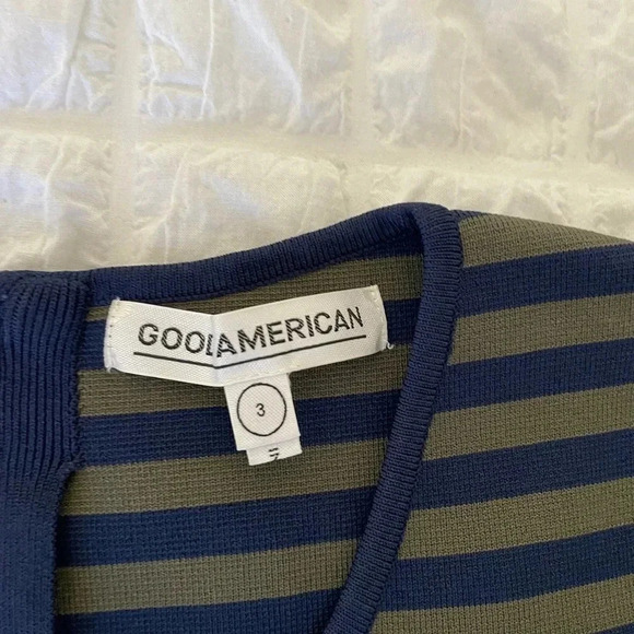 Good American stripe knit crop top - Picture 6 of 9